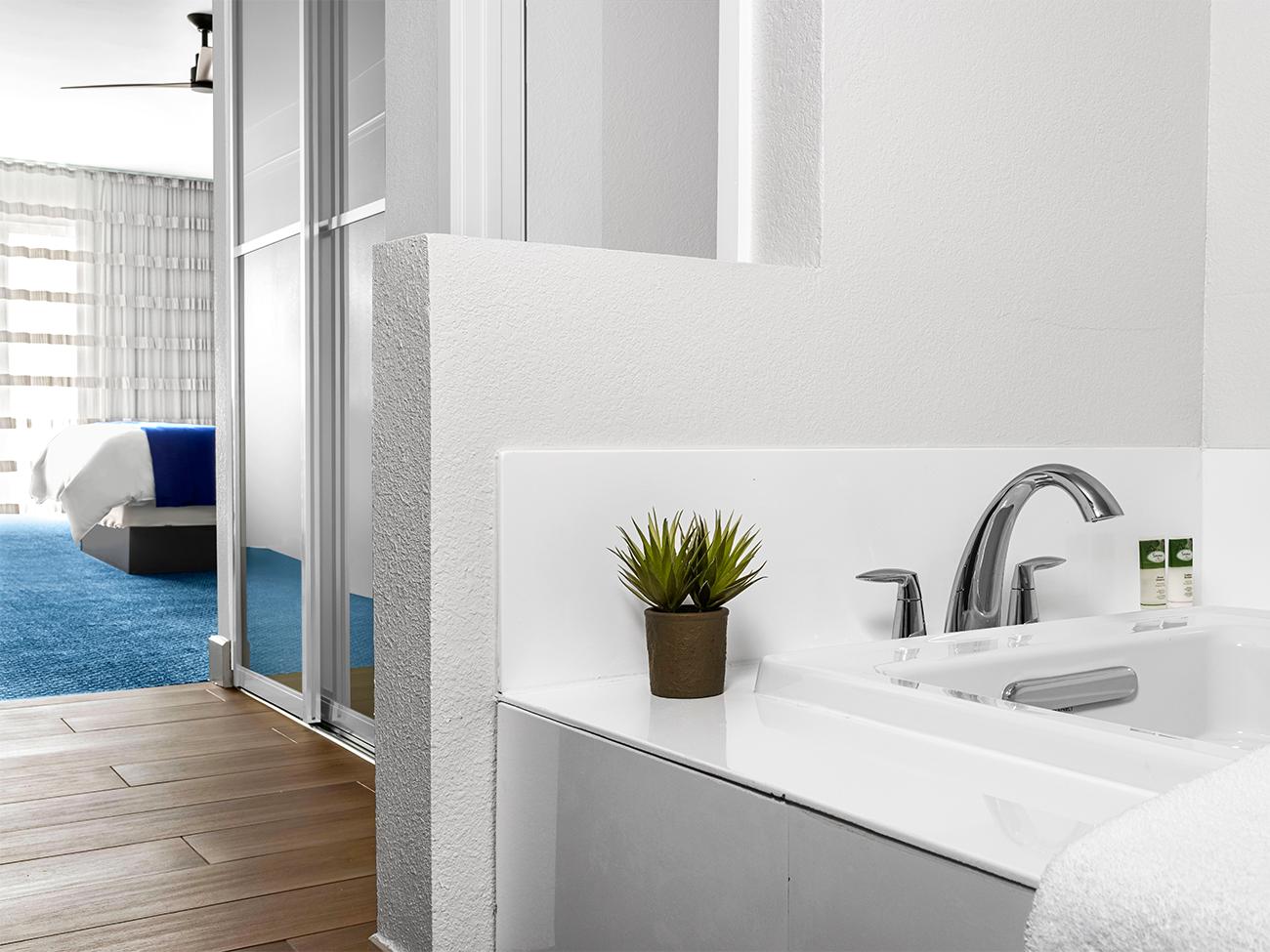 Primary Bathroom with Tub